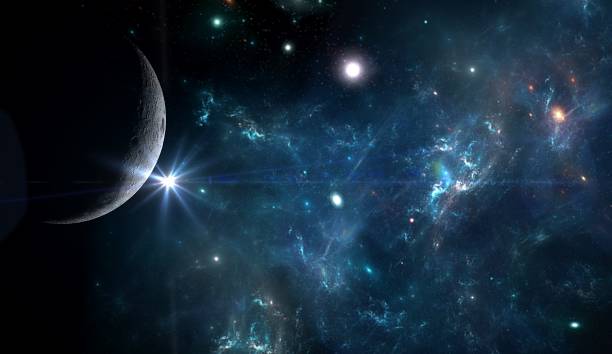 istock Planets and galaxy, science fiction wallpaper. Beauty of deep space. 1171310934