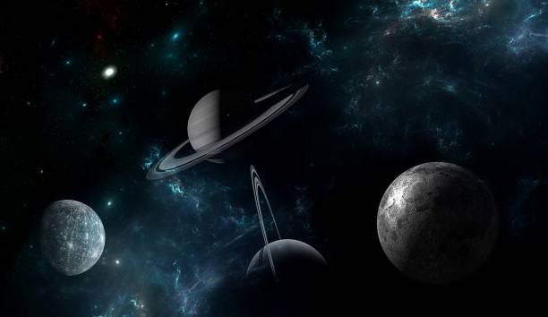 istock Planets and galaxy, science fiction wallpaper. Beauty of deep space. 1171310939