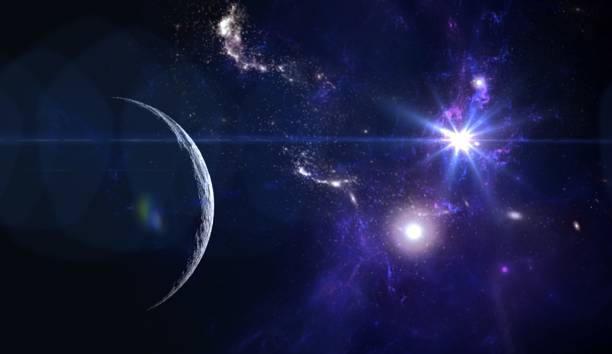 istock Planets and galaxy, science fiction wallpaper. Beauty of deep space. 1171310946