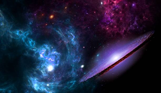istock Planets and galaxy, science fiction wallpaper. Beauty of deep space. 1171310962