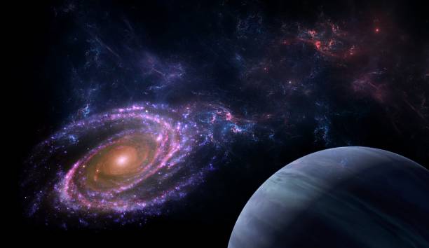 istock Planets and galaxy, science fiction wallpaper. Beauty of deep space. 1171311000