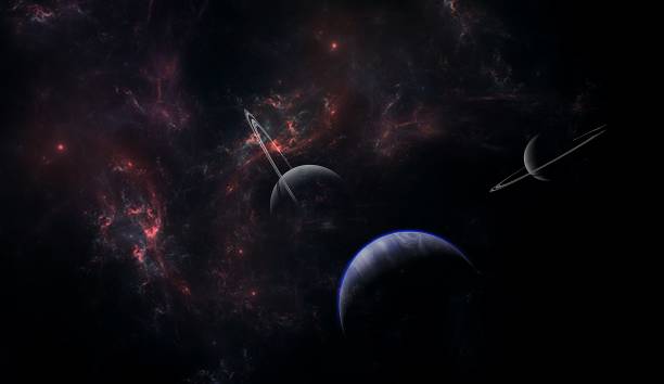 istock Planets and galaxy, science fiction wallpaper. Beauty of deep space. 1171311564