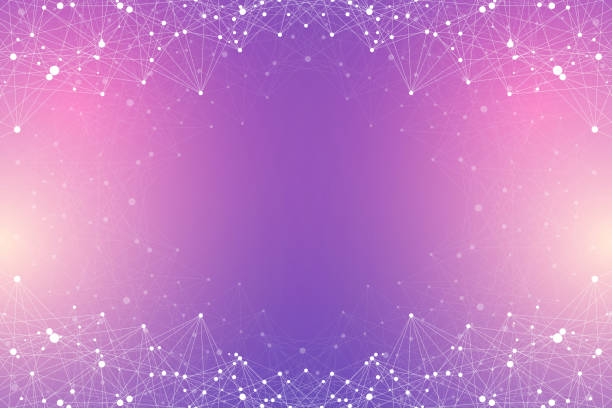 istock Geometric abstract background expansion of life. Colorful explosion background with connected line and dots, wave flow. Graphic background explosion, motion burst. Scientific vector illustration. 1171314083