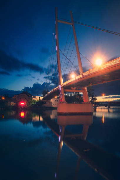 istock Pedestrian Bridge in Mikolajki 1171317108