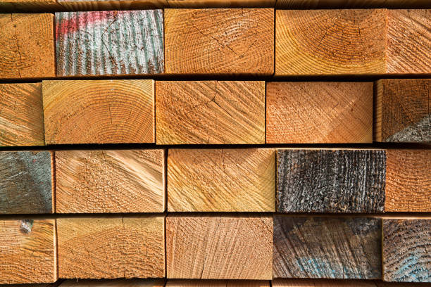 istock Cutting side of wood. 1171319937