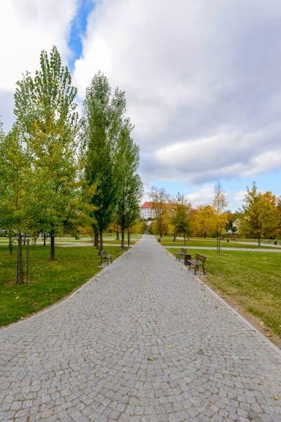 istock Boulevard Marshal Pisudski in Sandomierz 1171320193