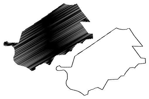 Ilustración de Departamento El Progreso Mapa De Ilustración Vectorial ...