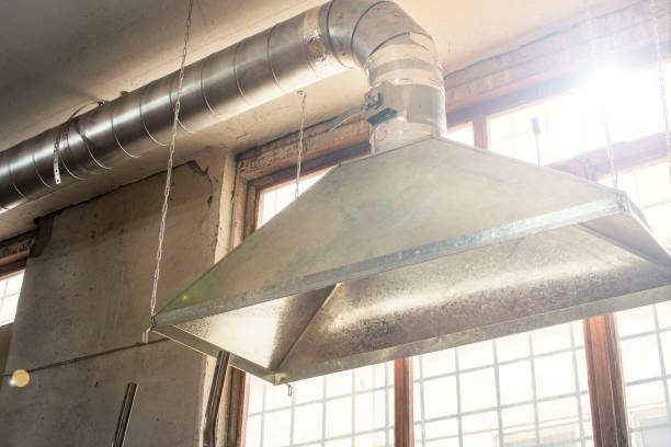 istock air ducts hung from the ceiling with diffusers on the car wash 1171326228