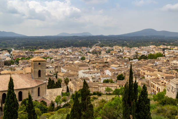 istock Panoramic view over Arta on balearic island Mallorca, Spain 1171330890
