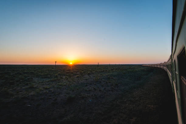 istock Sunrise on the Trans-Siberian Railway 1171337534