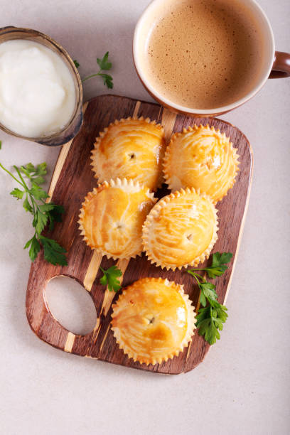 istock Spinach and feta cheese mini pies 1171343086