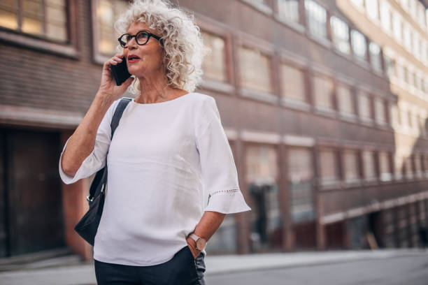 istock Senior woman using phone 1171348970
