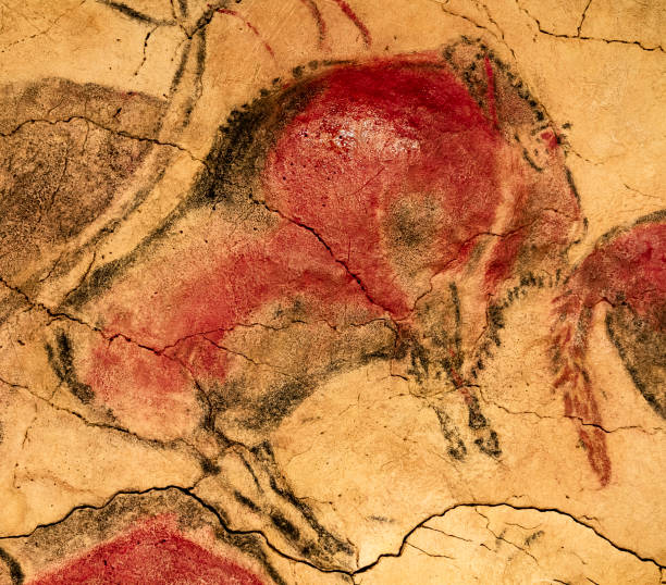 istock Red bisons from Altamira cave 1171351566