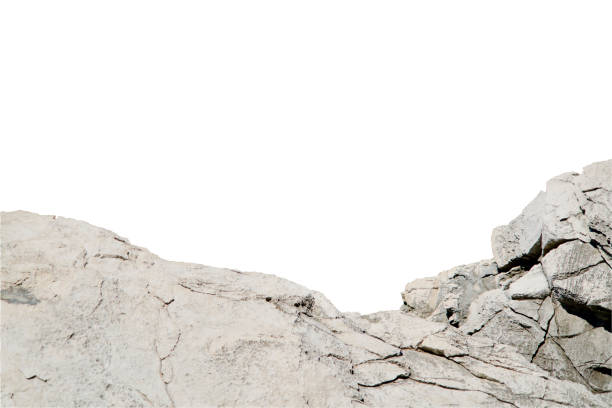 孤立した崖 - mountain looking at view beach cliff ストックフォトと画像
