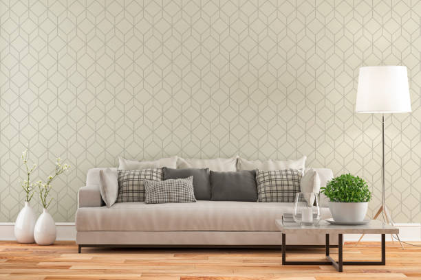 istock Living room with sofa and decoration 1171356950