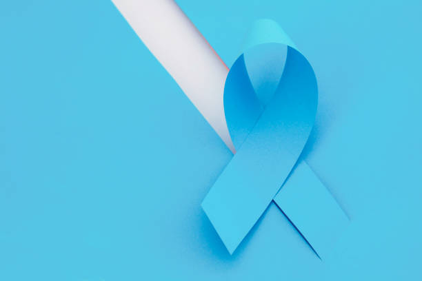 istock Prostate cancer  awareness month ribbon 1171364755
