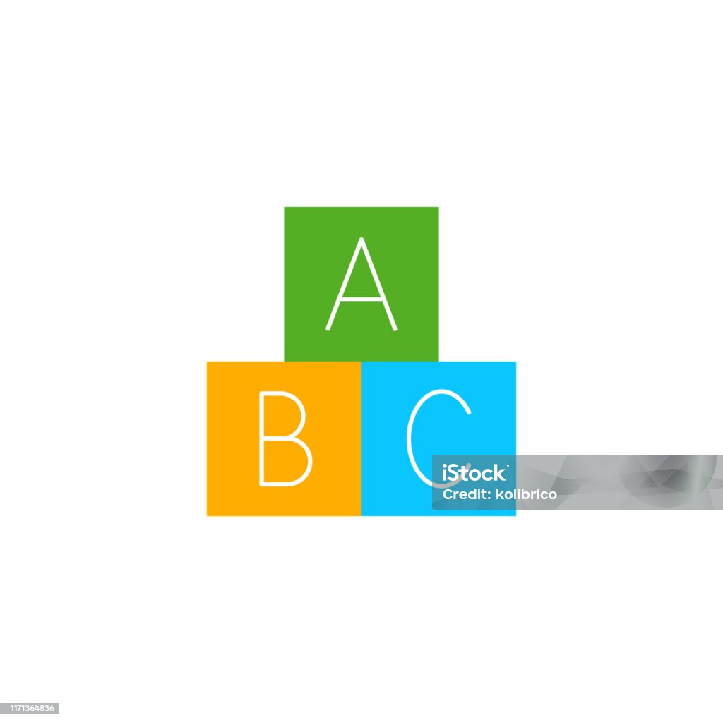 Vector Illustration Of Colorful Abc Blocks Colorful Alphabet Abc Vector Illustration Of Colorful Abc Blocks Colorful Alphabet Abc
