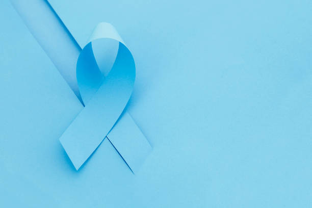 istock Prostate cancer  awareness month ribbon 1171365414