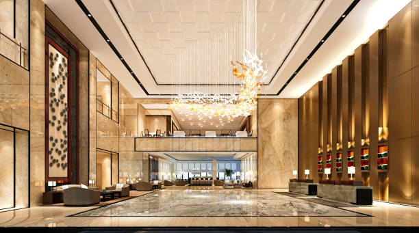 istock 3d render of luxury hotel reception hall 1171370329