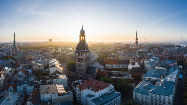 istock Old Town Riga in early morning 1171387072