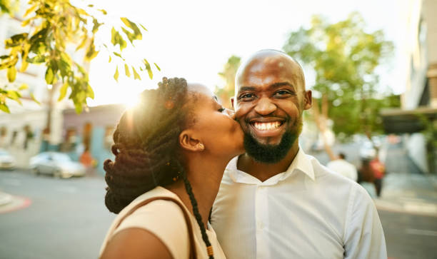 istock Kiss on the cheeks makes your day 1171408885