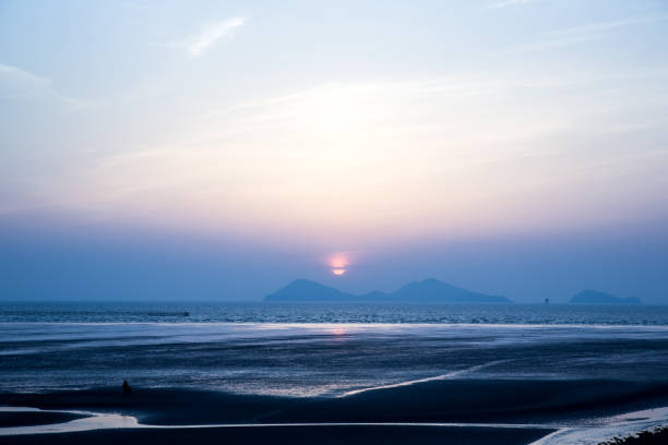 Sunset and the sea
