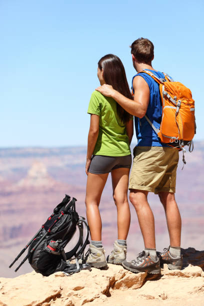istock People hiking - Hikers in Grand Canyon 1171414842