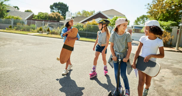 istock Kids out for skating 1171422797