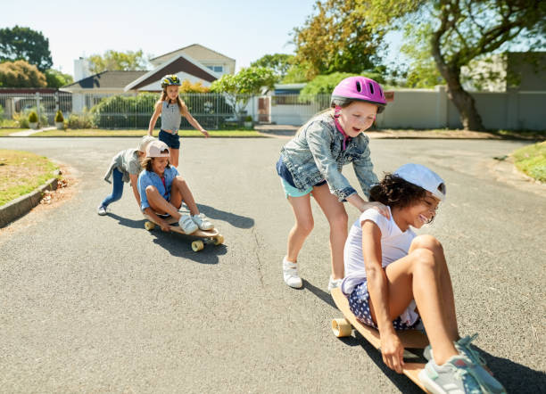 istock Skateboarding on road if more fun 1171422853