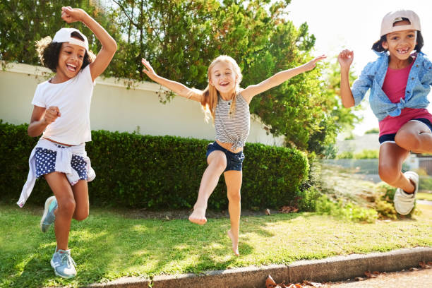 istock Children having fun outdoors 1171422922