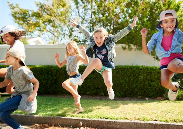 istock Joyful children playing outdoors 1171422941