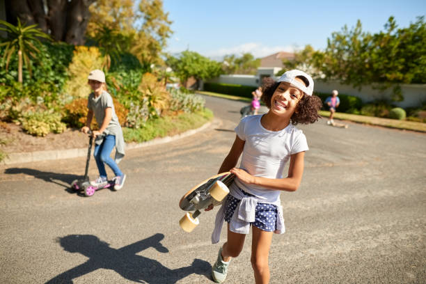 istock Today is a fun day with skateboards 1171423027