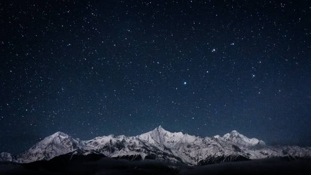 istock Starry Night of Meili Snow Mountains 1171429549