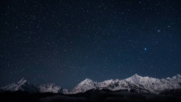 istock Starry Night of Meili Snow Mountains 1171430056