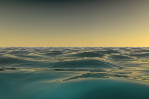 istock Ocean or sea wave at morning, 3D rendering 1171438565