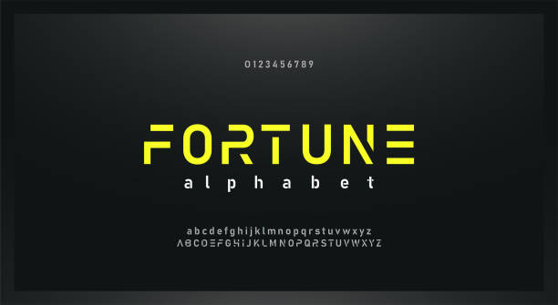 urban modern alphabet font and number. Typography future creative design concept fonts and numbers. vector illustraion urban modern alphabet font and number. Typography future creative design concept fonts and numbers. vector illustraion dj logo stock illustrations