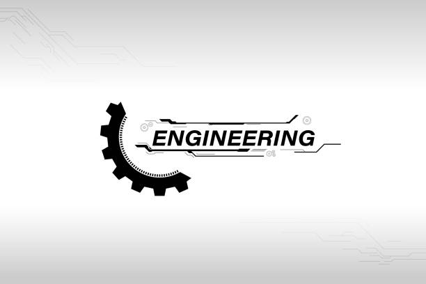 기어 서비스 엔지니어링 및 아이콘 벡터 일러스트 디자인 템플릿 - gear bicycle gear symbol industry stock illustrations