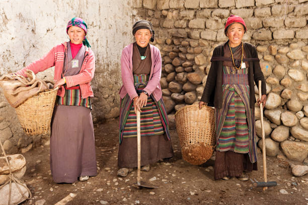 istock Tibetan women 117145016