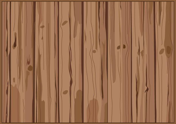 illustrazioni stock, clip art, cartoni animati e icone di tendenza di vettore illustrazione di sfondo texture in legno - wood backgrounds plank old