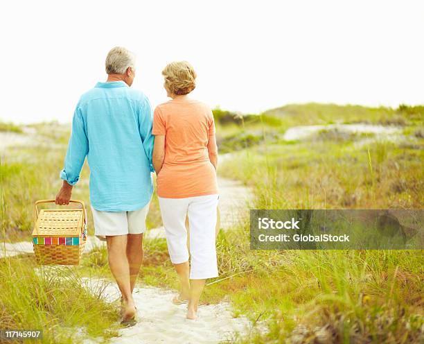 Out For A Picnic Stock Photo - Download Image Now - 50-59 Years, 60-69 Years, Active Lifestyle