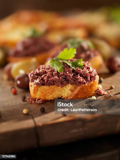 Photo libre de droit de Tapenade Aux Olives Noires banque d'images et plus d'images libres de droit de Tapenade - Tapenade, Olive, Pâte à tartiner