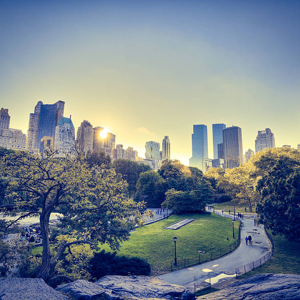 istock Central Park in New York during sunset 117145997
