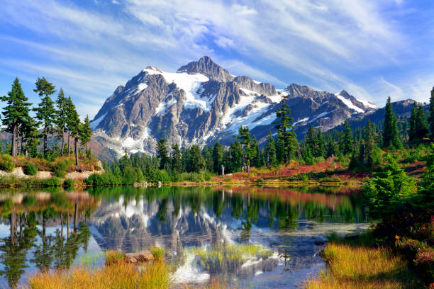 自然美 - north cascades national park ストックフォトと画像