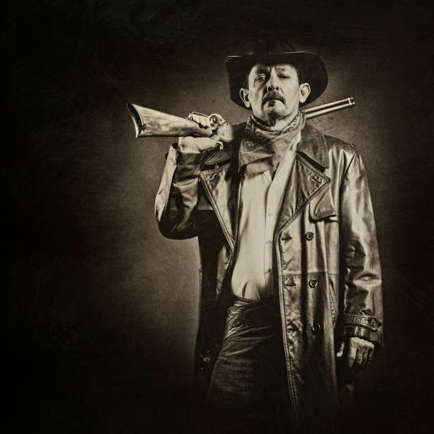 istock american cowboy with gun 117146344