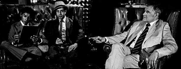 Men In A Bar  gangster photos stock pictures, royalty-free photos & images