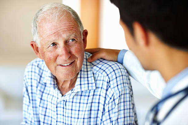 istock Man receiving advice from doctor 117146478