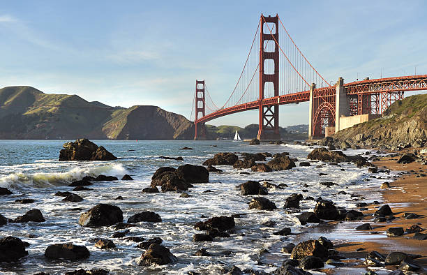 Golden Gate  baker beach stock pictures, royalty-free photos & images
