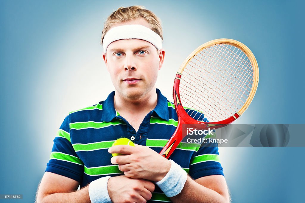 Jogador de tênis - Foto de stock de 25-30 Anos royalty-free