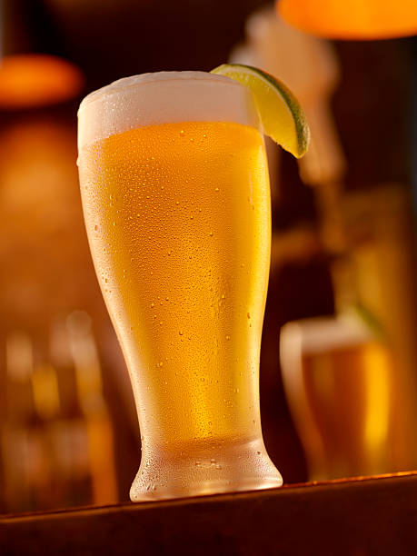 istock Pint of Beer with Lime 117146794