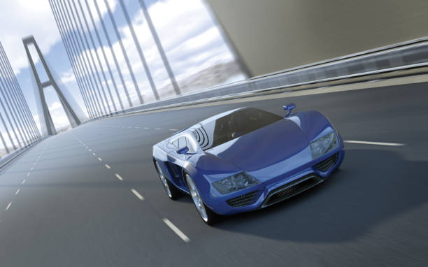 istock Blue Sports Car 117147092